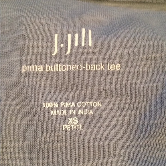 J.Jill Cute Everyday Tee 3/4 sleeve - Picture 4 of 4